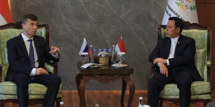 Ketua DPD RI dan Dubes Rusia Sepakati Pelaksanaan Forum Parlemen BRICS+