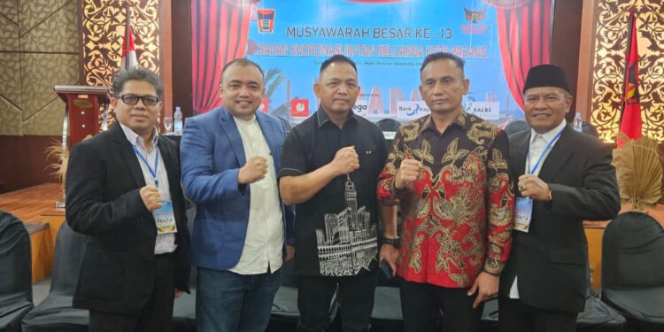H. Afrizel Azis Terpilih Kembali sebagai Ketua Umum Bako IKK Kota Padang