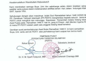 PERTI Tegaskan Kepatuhan Terhadap Hasil Sidang Isbath