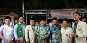 Pemuda Perti dan Pemuda Muhammadiyah Kawal Wakil Wali Kota Padang dalam Safari Ramadhan